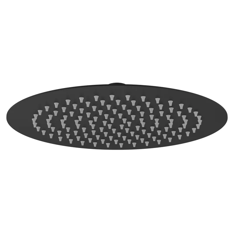 Veilige Betaling Soffione tondo Cometa Ø 25 cm finitura nero opaco
