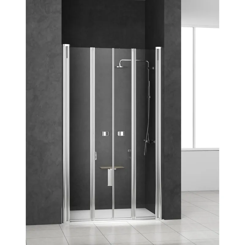 Porta doccia per nicchia 2 + 2 ante Compass 136-141 cm Fabrieksprijs