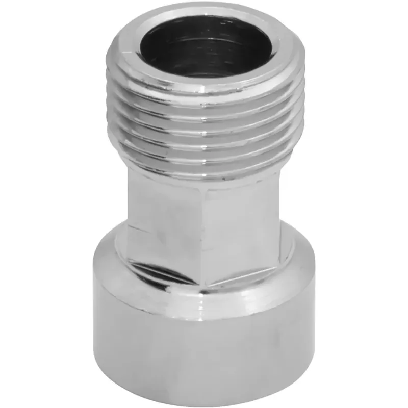 Gratis Retour Prolunga per curvetta sottolavabo in ottone cromato 3/8`` MF x 25 mm