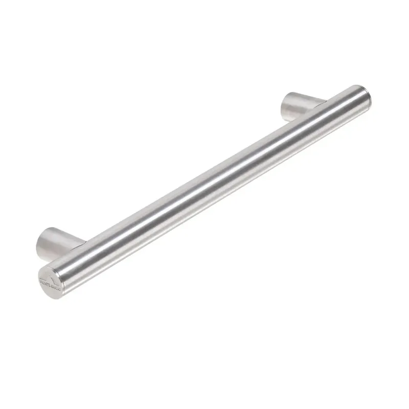 Maniglione lineare senza curve Ada in acciaio lucido 457 mm Alleen Vandaag