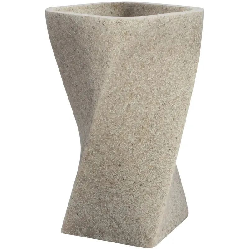 Portaspazzolini Stone in resina pietra Beperkt Aanbod