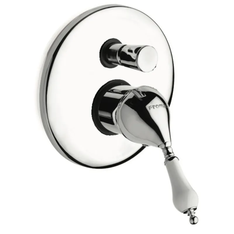 Speciale Aanbieding Incasso doccia 2 vie cromo serie Dell