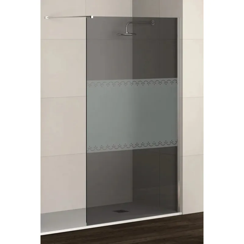 Merkproduct Doccia Walk in Kalt 150 cm argento/lastra fumè