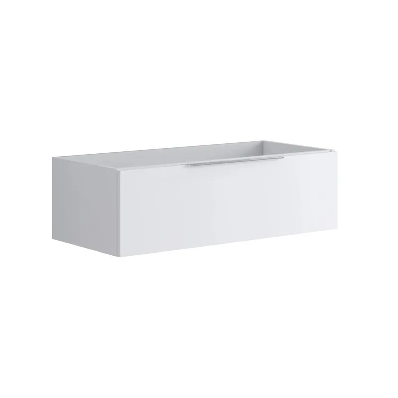 Koopje Mobile bagno base lavabo sospeso Bali 99,5x30x45,5 cm bianco opaco