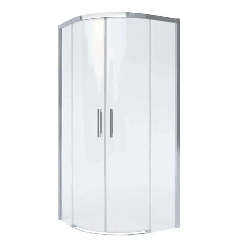 Snelle Levering Box doccia semicircolare New Lisboa 90x90x195 cm