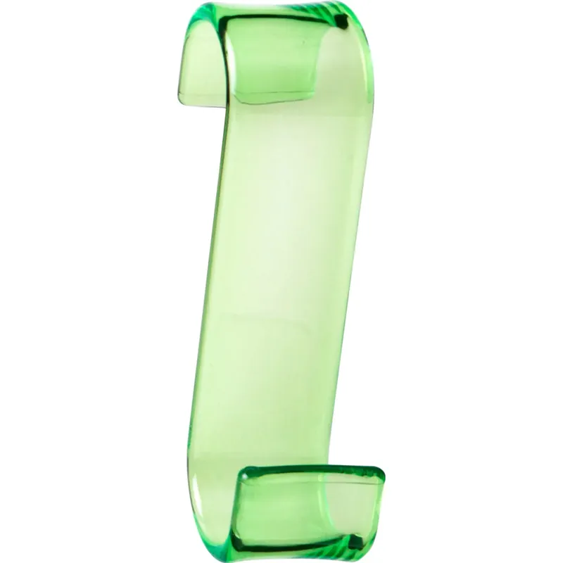 Veilige Betaling Appendiabiti Merlino in plastica verde acido