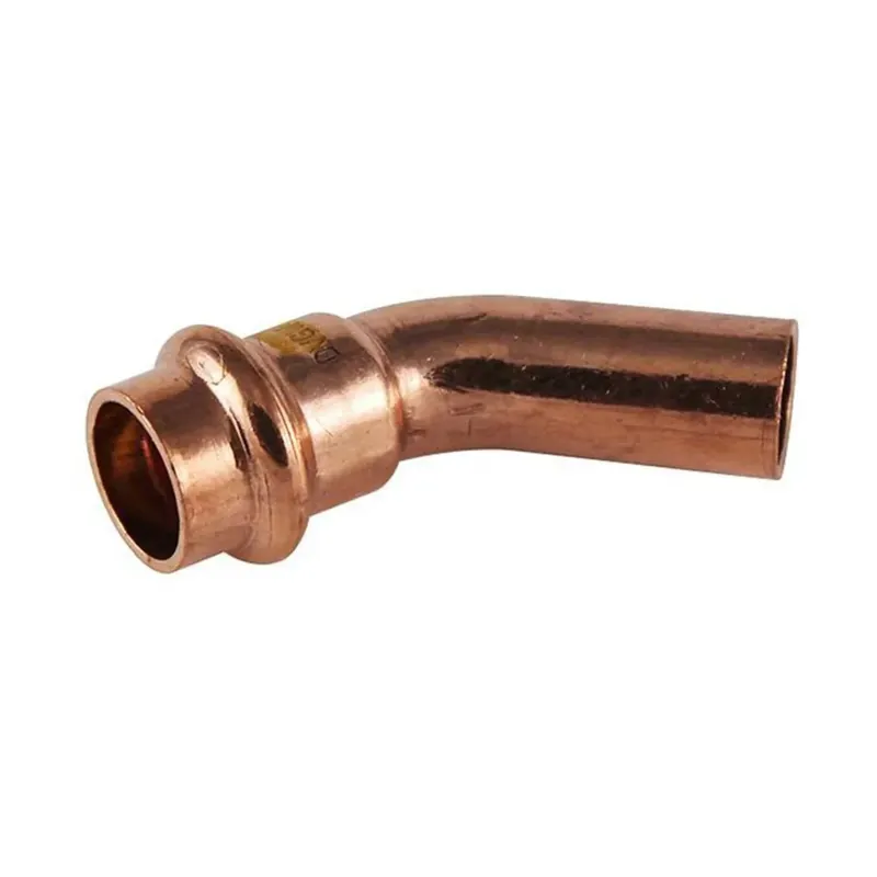 Curva a 45 in rame gradi maschio-femmina Ø 15-15 mm press gas Favoriet