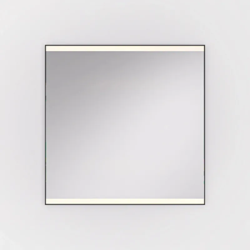 Specchio retroilluminato Ever 100x70 cm nero Gratis Retour