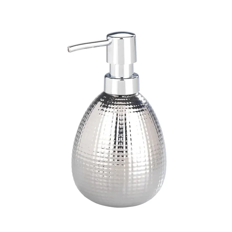 Dispenser sapone Polaris Nodi in ceramica cromato Koop Online