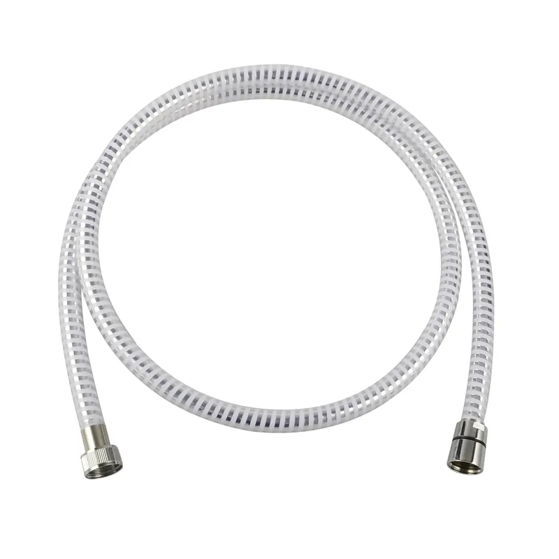 Goedkoop Flessibile doccia plastica rinforzata 150 cm cromato bianco