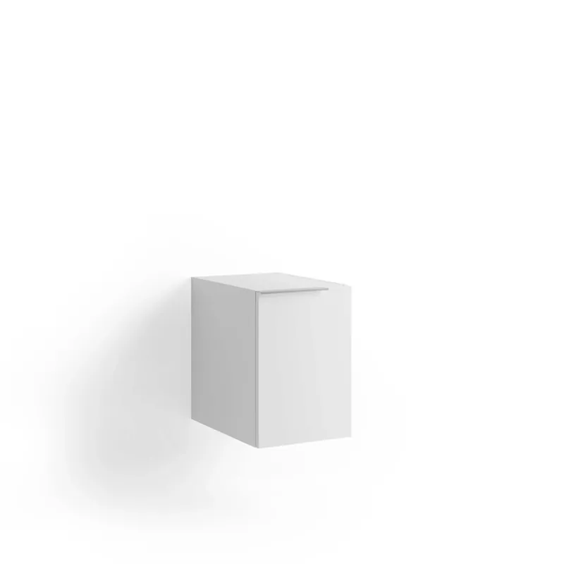 Uitverkoop Mobile bagno base sospesa Caren 1 anta 50x50x45,8 cm acero