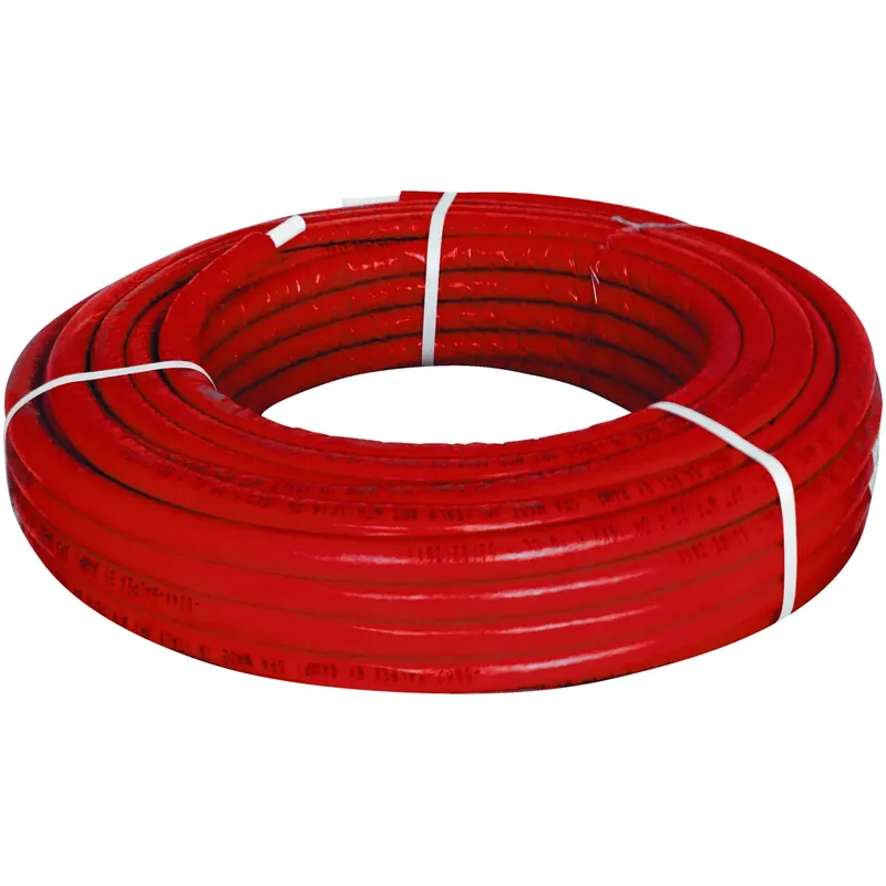 Bestel Nu Tubo multistrato Ø16 mm in rotolo da 50 m con guaina rossa