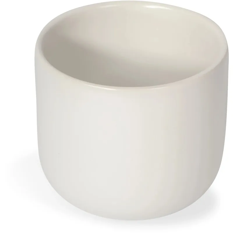 Portaspazzolini Clizia in ceramica bianca Goedkoop