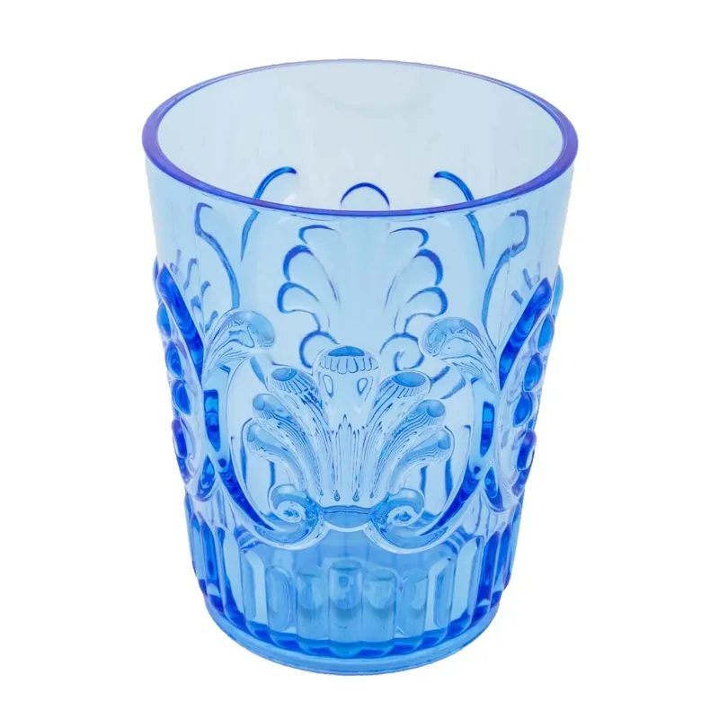 Portaspazzolini Jolie in polietiliene azzurro Finale Uitverkoop