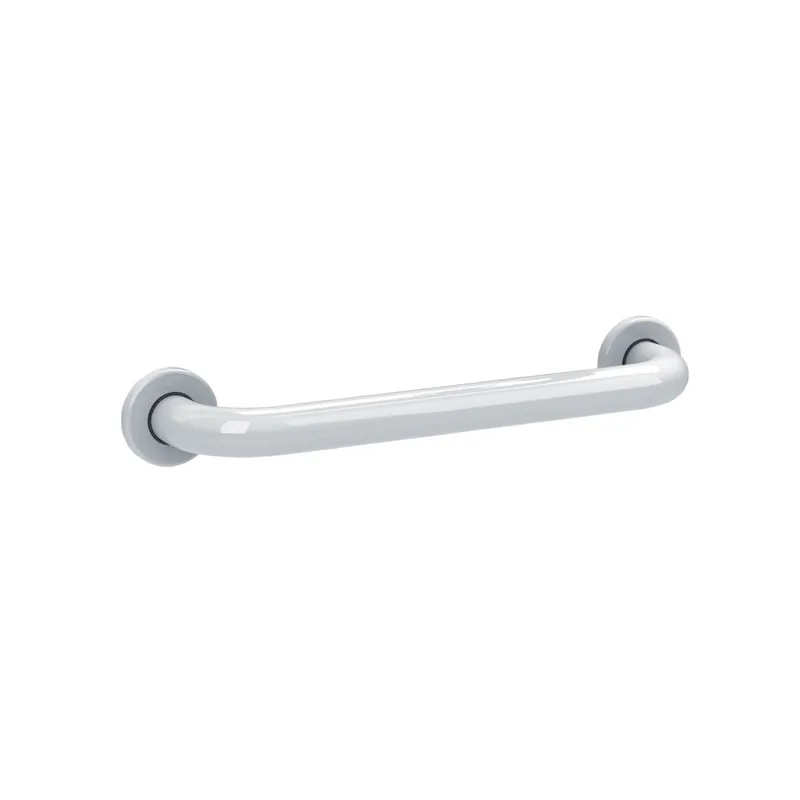 Weekendaanbieding Maniglione lineare in acciaio laccato 45 cm bianco