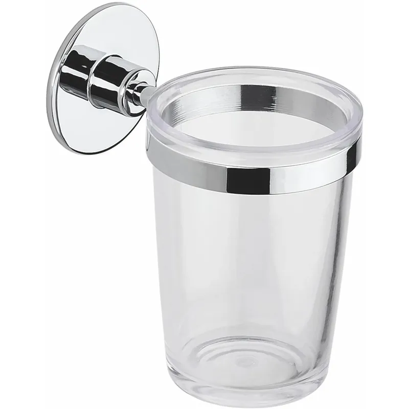 Weekendaanbieding Portaspazzolini Wind in san e acciaio inox cromo