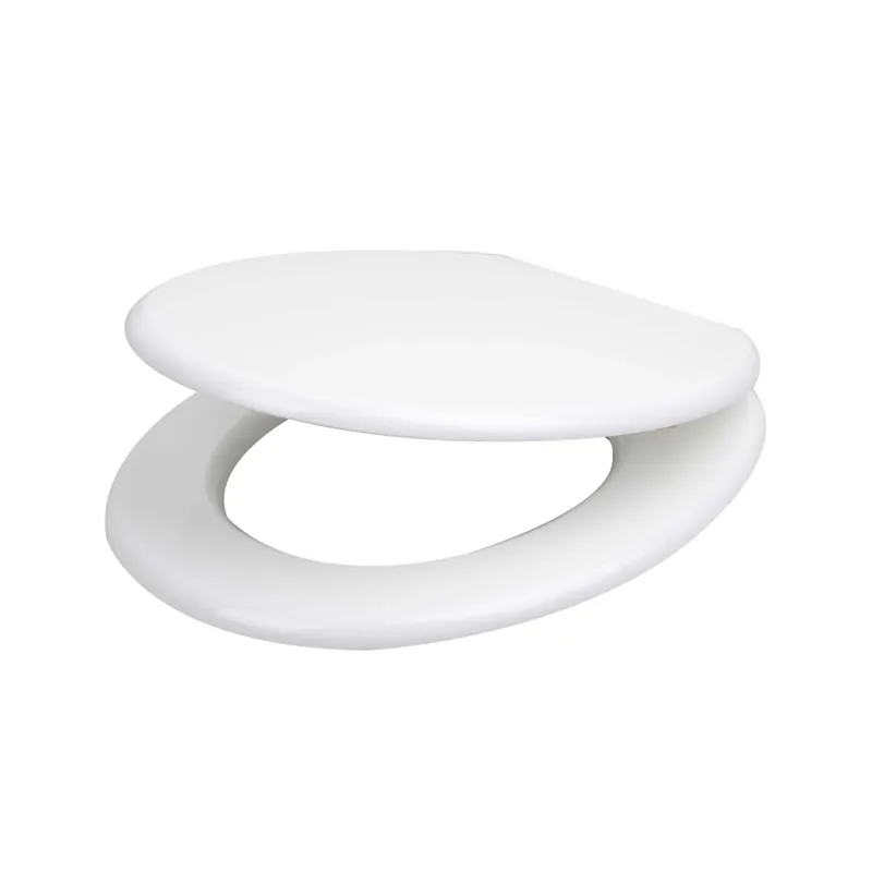 Tavoletta WC ovale in mdf bianco Snelle Levering