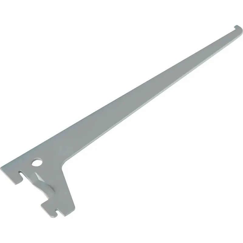 Staffa in acciaio per supporto ripiani 25 cm grigio Rechtstreeks Van De Fabrikant