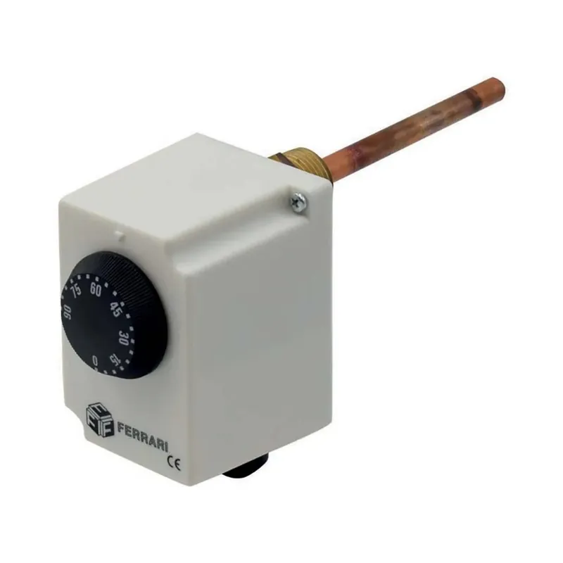 Termostato regolabile ad immersione T.30+90° "1/2" x 100 mm Direct Verzonden