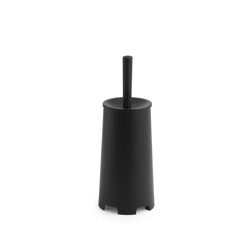 Portascopino bagno Oscar H 35 cm nero Koopje