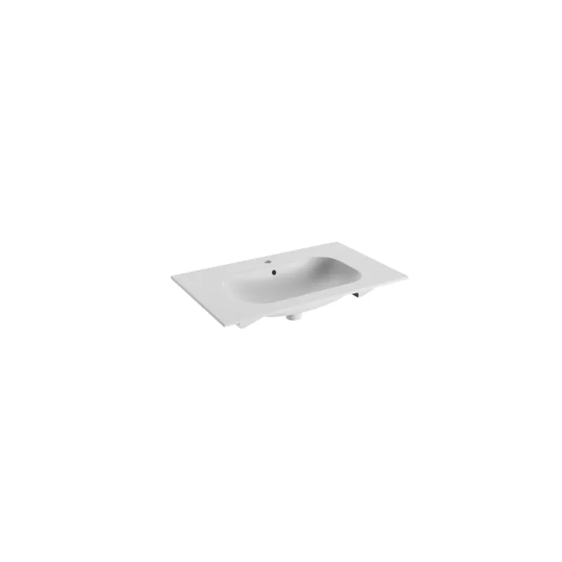 Mobile bagno consolle Caren bianco opaco l.61 h.17 p.46,5 cm Op = Op
