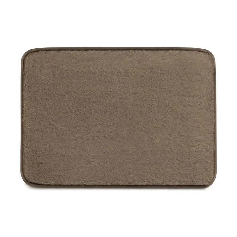 Tappeto bagno Fuzzy 40x60 cm tortora Voordeelprijs