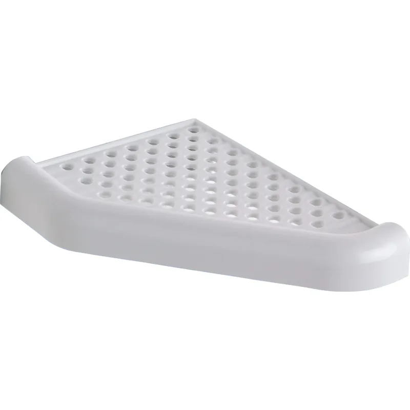 Finale Uitverkoop Portasapone bagno angolare Junior in resina bianco