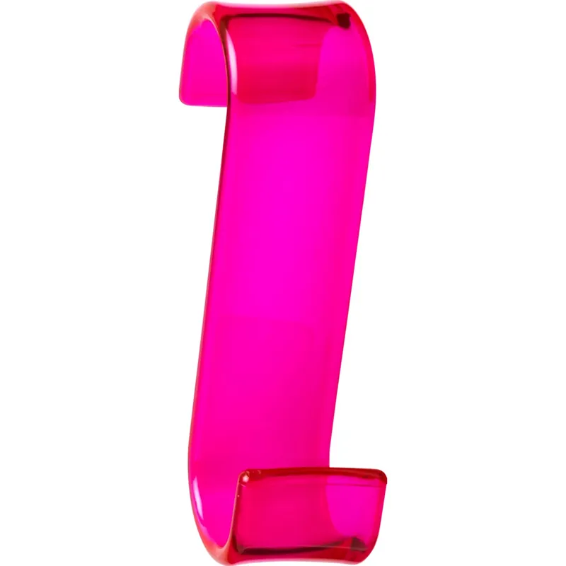 Appendiabiti Merlino in plastica fucsia Laatste Versie