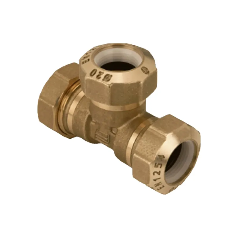 Bestel Nu Raccordo T in ottone per polietilene Ø20x20 mm