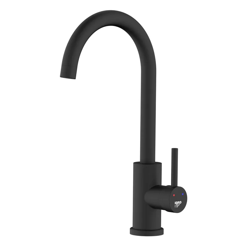 Voordeelprijs Lavello bocca alta Nevada Ø 25 mm nero opaco