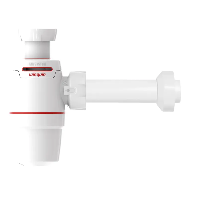 Actieprijs Sifone wirquin neo air d32mm per lavabo con tubo e rosone