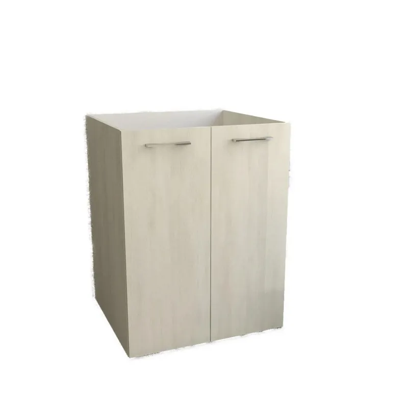 Fabrieksprijs Mobile bagno a terra con base portalavabo 2 ante per lavanderia 70x88 cm legno