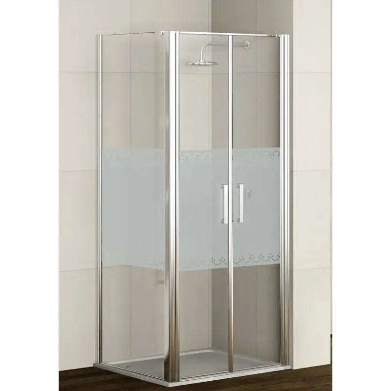 Lage Prijs Lato fisso per saloon doccia Real 72,5/74 cm argento