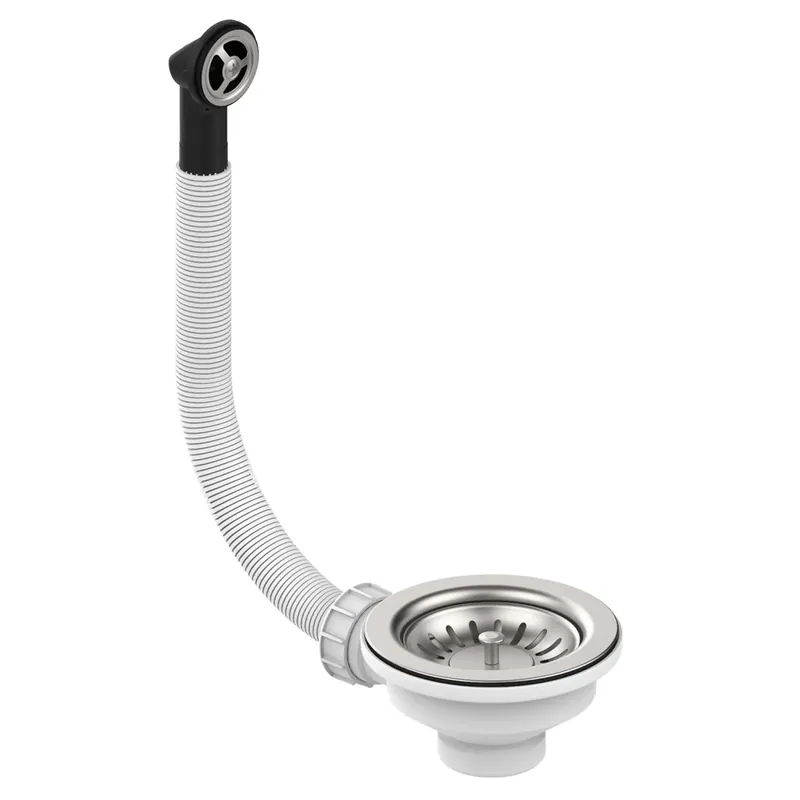 Superprijs Piletta basket con troppo pieno tondo ø 90 mm Ø1"1/2