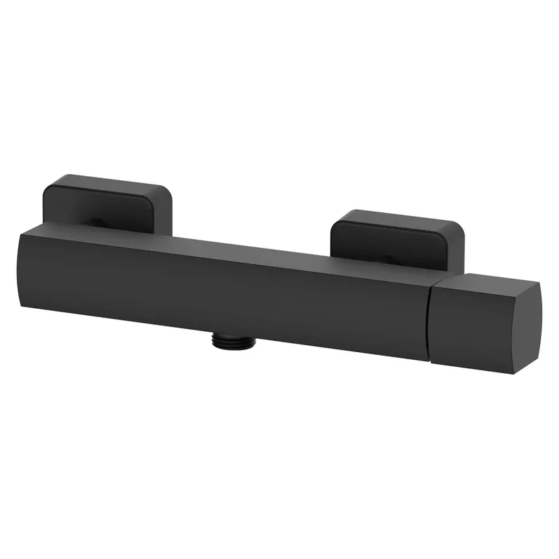 Beperkte Voorraad Miscelatore esterno doccia Coral nero opaco Ø 25 mm