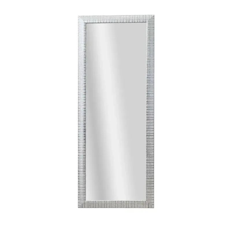 Alleen Vandaag Specchiera in legno di ajus Maxi Praga 40x120 cm argento