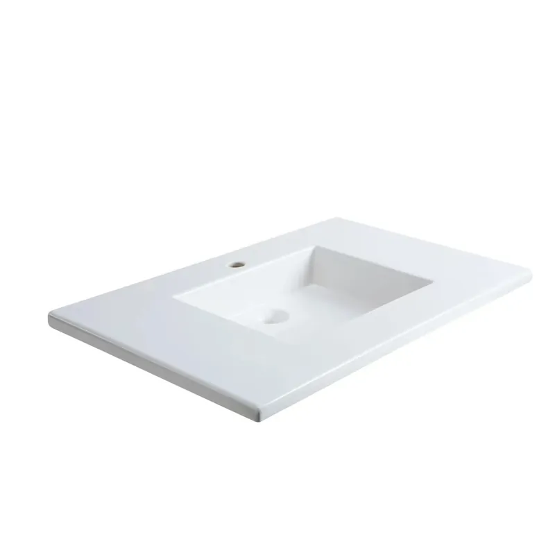 Express Levering Lavabo per disabili in ceramica bianco
