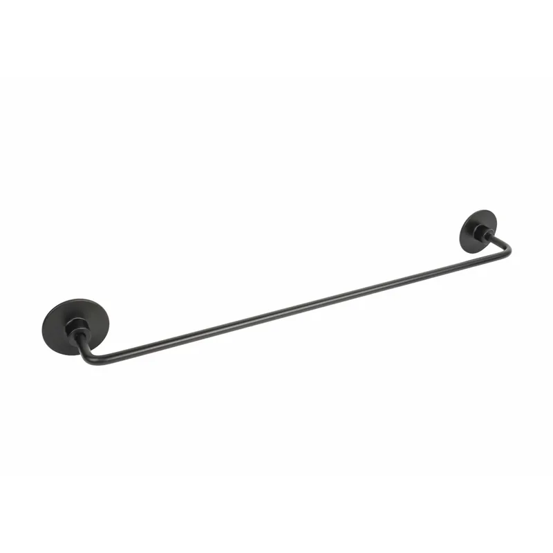 Express Levering Porta asciugamani Wind nero 40 cm