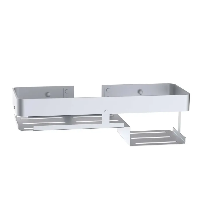 Mensola doccia rettangolare Balance silver Favoriet