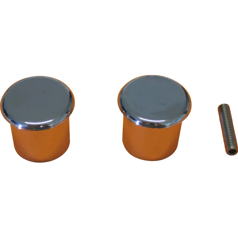 Koopje Kit di pomelli per porta doccia cromati