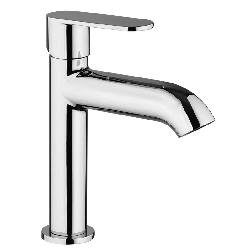 Miscelatore lavabo Tube compreso di scarico 1"/1/4 cromo Exclusieve Aanbieding