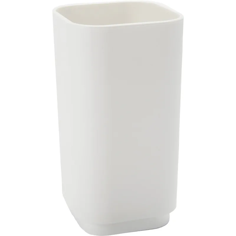 Actieprijs Portaspazzolini Seventy in resina bianco
