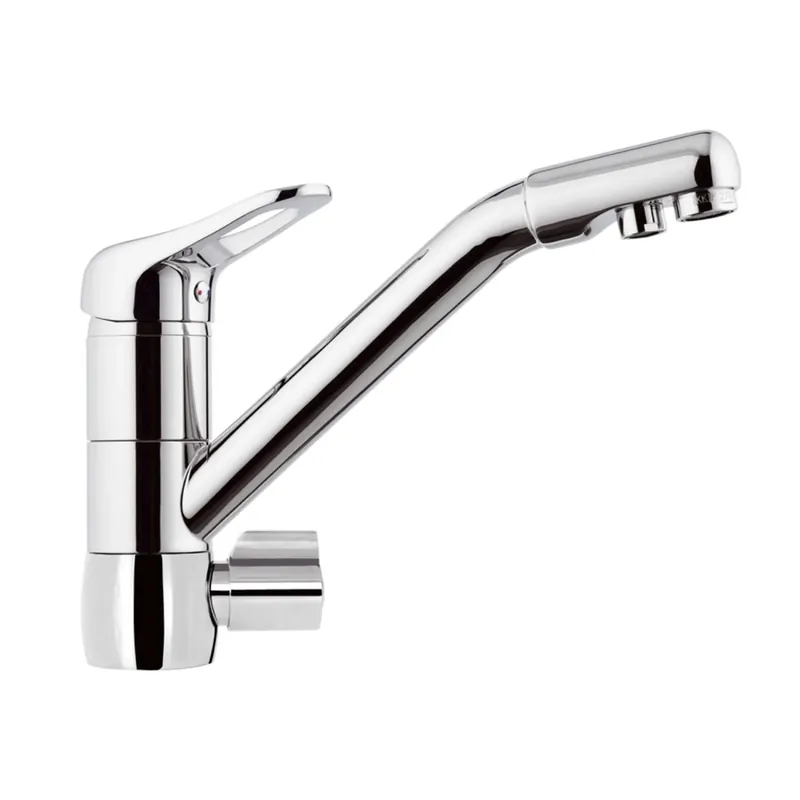 Must-Have Rubinetto cucina monocomando 3 vie cromo