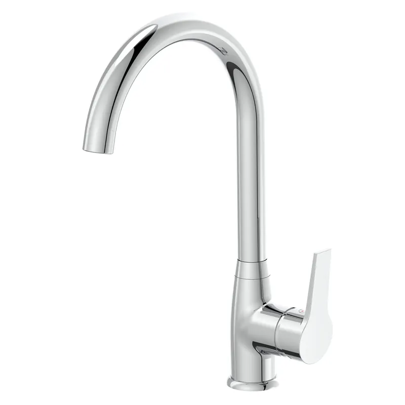 Populair Rubinetto cucina monocomando canna alta Hellis cromo
