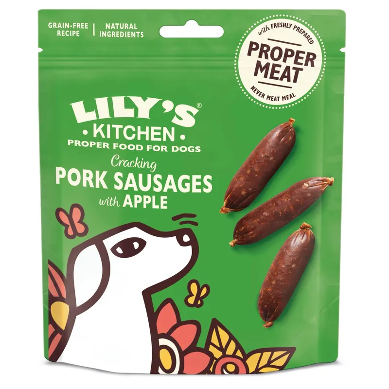 Snack per cani Lily`s Kitchen Cracking Pork maiale e mela 70 g Snelle Levering