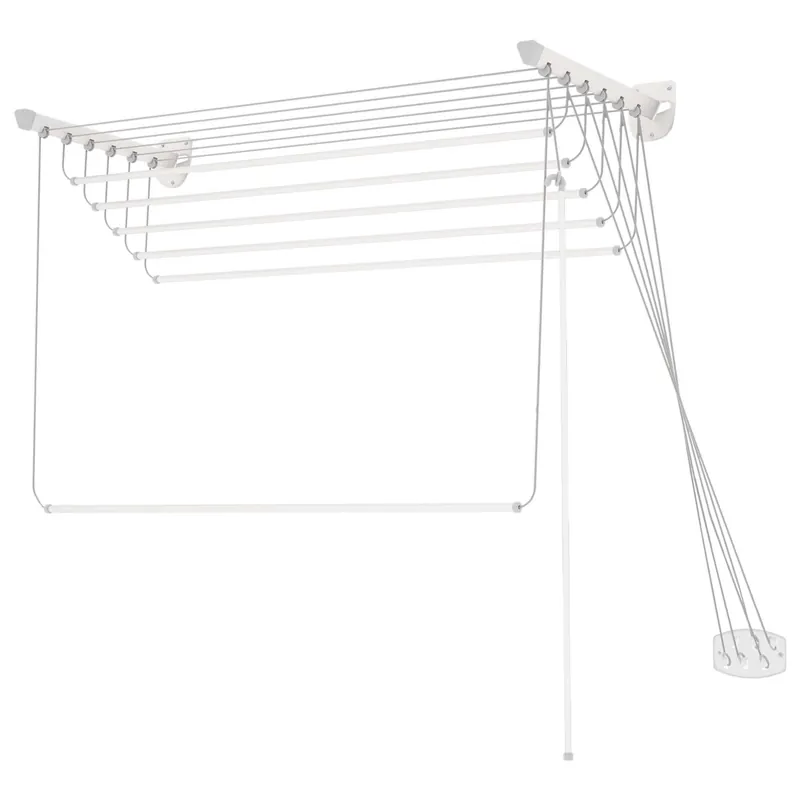 Stendino biancheria saliscendi 7,2 m stenditura Snelle Levering