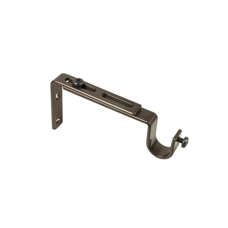 Rechtstreeks Van De Fabrikant Supporto bastone tenda a piattina Ø 2 x L 11-15 cm bronzo