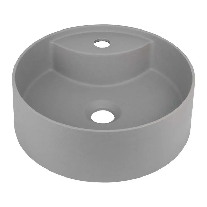Hete Deal Lavabo da appoggio granito Limonar Idrostile foro rubinetto Grigio met