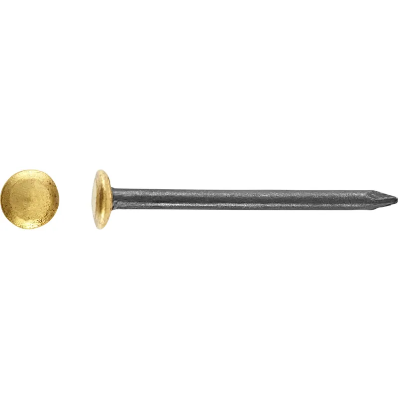 Aanbieding LUX-TOOLS Chiodo LUX-TOOLS in acciaio testa bombata svasata ottone Ø 2,5x40mm br