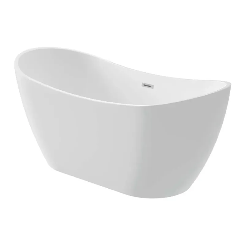 Laatste Versie Vasca freestanding ovale Rodas 160 cm bianco in acrilico